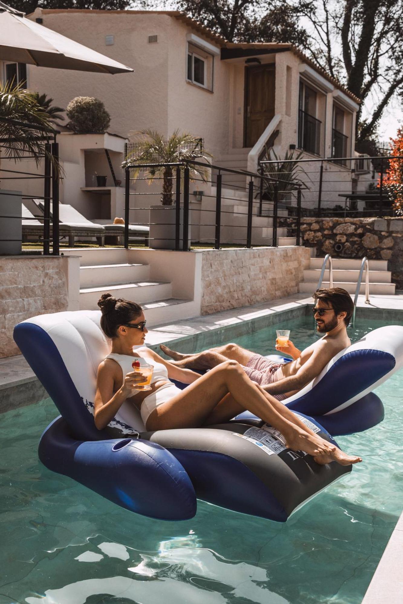 Piscine-Jacuzzi-Videoprojecteur-Clim La Perle Rare Villa Мужен Екстериор снимка